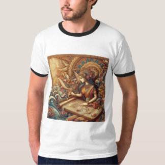 Stijlvol volledig Sleeve bedrukte Mannen T-shirt -