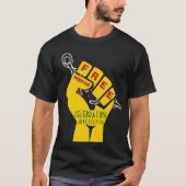 Stijlvol, vrij jUNETEENTH T-shirt (Voorkant)