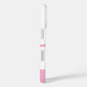 Stijlvol Wit Gevormd op Lichtroze Case-Mate iPhone Case (Achterkant / Rechts)