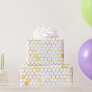 Stijlvol witgoud cadeaupapier