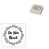 Stijlvol Wreath niet buigen Rubberstempel (Gestempeld)