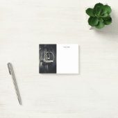 Stijlvol zilver Stirrups op het Engelse zadelzadje Post-it® Notes (Kantoor)