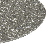 Stijlvol zilveren glitter snijplank (Hoek)