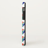 Stijlvol ZUID-AFRIKA Monogram Overvloedig leven Case-Mate iPhone Case (Achterkant/links)