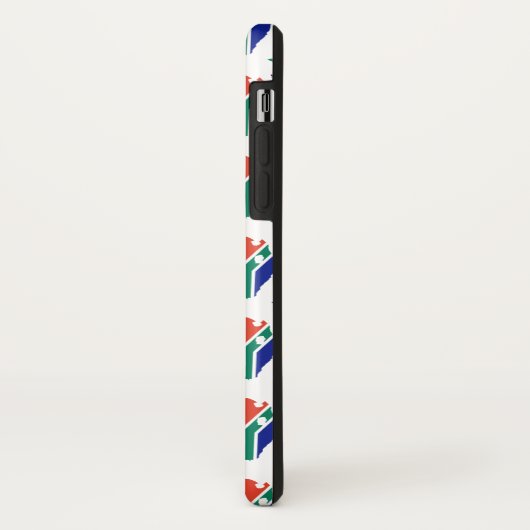 Stijlvol ZUID-AFRIKA Monogram Overvloedig leven Case-Mate iPhone Case (Achterkant/links)