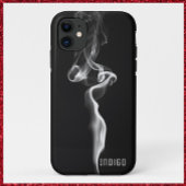 Stijlvol zwart en grijs roken Case-Mate iPhone case