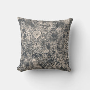 Stijlvol zwart Parijs Toile-ontwerp Kussen