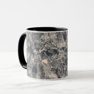 Stijlvol zwart Parijs Toile-ontwerp Mok