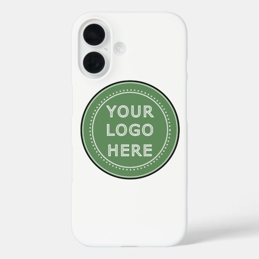 Stijlvol zwart QR-codeontwerp | Elegant merk Case-Mate iPhone Case (Achterkant)