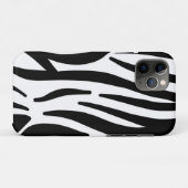 stijlvol, zwart-witzebrapad Case-Mate iPhone case (Achterkant (horizontaal))