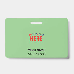 STIJLVOLE MODERNE AANGEPASTE MINT GROENE GEVERIFIE BADGE