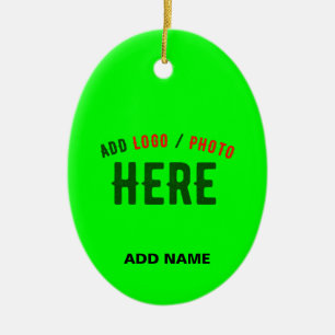 STIJLVOLE MODERNE AANGEPASTE NEON GROENE GEVEREFIE KERAMISCH ORNAMENT