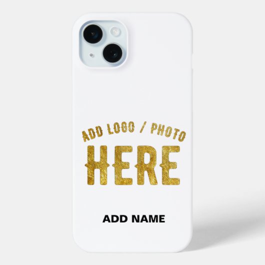 STIJLVOLE MODERNE AANPASBARE WITTE GECERTIFICEERDE Case-Mate iPhone CASE (Achterkant)