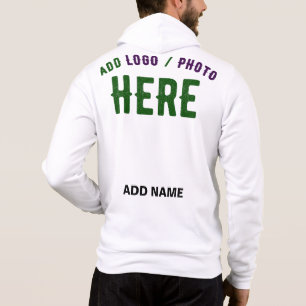 STIJLVOLE MODERNE AANPASBARE WITTE GECERTIFICEERDE HOODIE