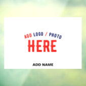 STIJLVOLE MODERNE AANPASBARE WITTE GECERTIFICEERDE RAAMSTICKER (Vel 3)