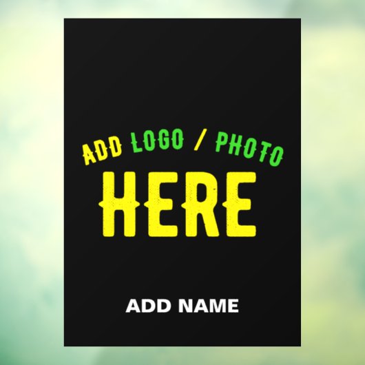 STIJLVOLE MODERNE AANPASBARE ZWARTE GECONTROLEERDE RAAMSTICKER (Vel 3)