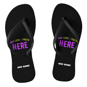 STIJLVOLE MODERNE AANPASBARE ZWARTE GECONTROLEERDE TEENSLIPPERS