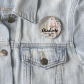 Stijlvolle 2025 foto Afstuderen Ronde Button 5,7 Cm (In situ)