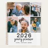 Stijlvolle 5 foto per jaar planner (Voorkant)