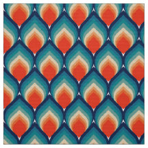 stijlvolle 70s retro mod fabric