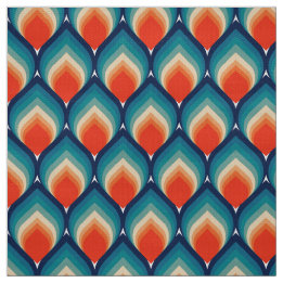 stijlvolle 70s retro mod fabric stof