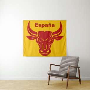 Stijlvolle aangepaste bulktekst tapestry wandkleed