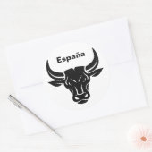 Stijlvolle aangepaste tekst en stickers voor kleur (Envelop)