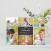 Stijlvolle aankondiging van de geboorte van Collag (Staand voorkant)