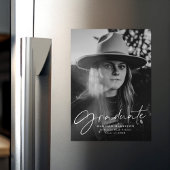 Stijlvolle aankondiging van het Afstuderen van de