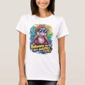 Stijlvolle Aap: Bavianen zijn aap-absoluut cool T-shirt (Voorkant)