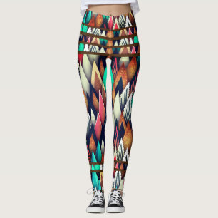 Stijlvolle Abstracte kleuren Leggings