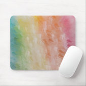 Stijlvolle, Abstracte kunstrijke Sjabloon Muismat (Met muis)