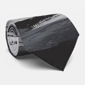 Stijlvolle Abstracte Mannen Stropdas (Opgerold)