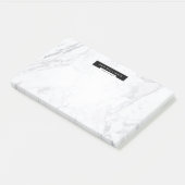 Stijlvolle afbeelding met minimalistische marmer:  post-it® notes (Schuin)