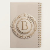 Stijlvolle agenda: Aangepast met Logo B Planner (Achterkant)