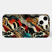 Stijlvolle Animal Print Fusion Design Case-Mate iPhone Case (Achterkant (horizontaal))