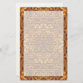 Stijlvolle Arabische versiering Briefpapier (Voorkant / Achterkant)