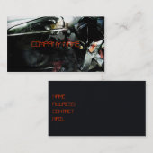 Stijlvolle auto met lamp visitekaartje (Voorkant / Achterkant)