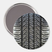 Stijlvolle Autobandenrubber Textuur Magneet (Voorkant / Achterkant)