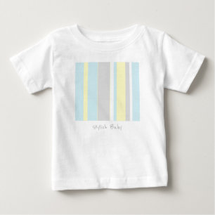 Stijlvolle baby pasteltinten romper