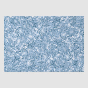 Stijlvolle babyblauwe glinster glitter glamour pat tissuepapier