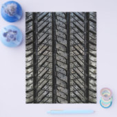 Stijlvolle bandrubber automobieltextiel flyer (Enkel)