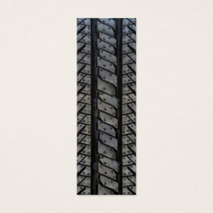 Stijlvolle bandrubber automobieltextiel mini visitekaartjes