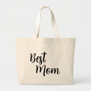 "Stijlvolle beste moeder grote Canvas tas Trendy