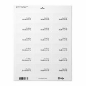 Stijlvolle bewerkbare moderne retro-tekst | Grey Etiket (Full Sheet)