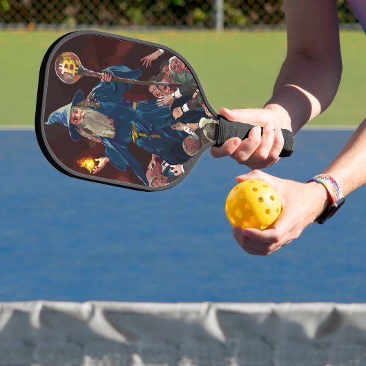Stijlvolle Bitcoin - BTC crypto Pickleball Paddle (Insitu)
