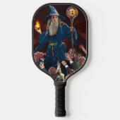Stijlvolle Bitcoin - BTC crypto Pickleball Paddle (Voorkant)