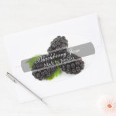 Stijlvolle BlackBerry Canning Label Sticker (Envelop)