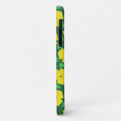 Stijlvolle bloemen Hoesje-Mate iPhone Case (Achterkant/links)