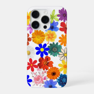 Stijlvolle Bloemen Telefoonhoes | Modern, duurzaam iPhone 16 Pro Hoesje